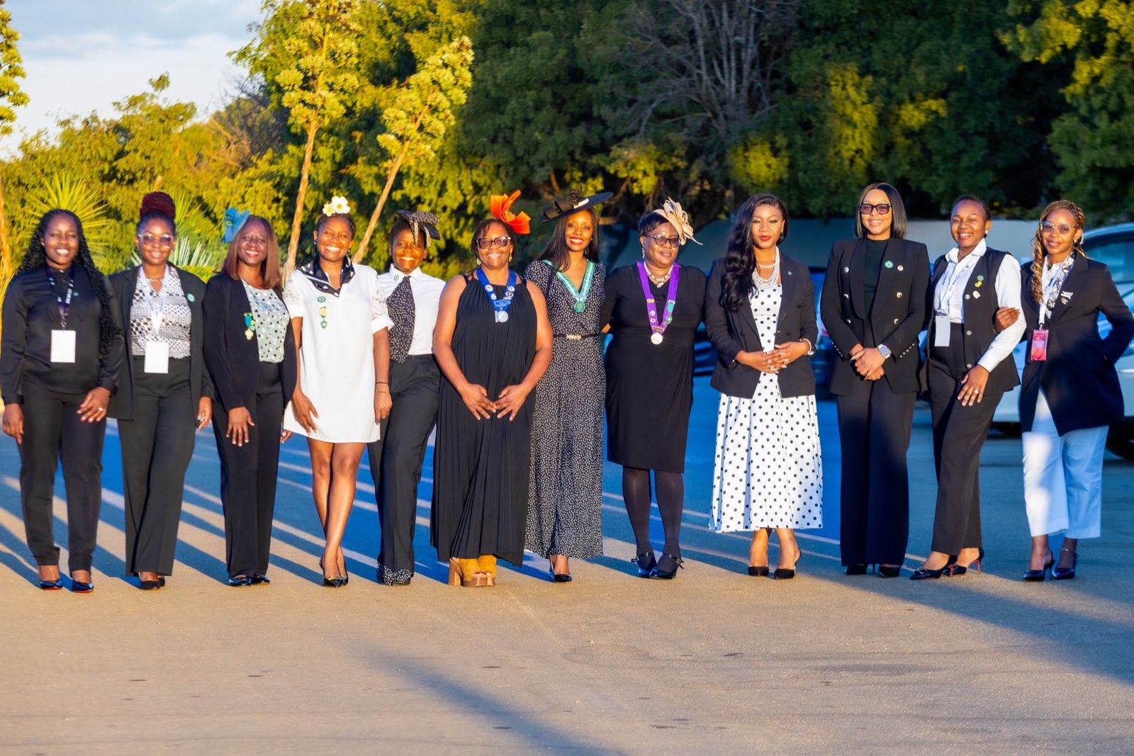 Ladies Circle members at a gala